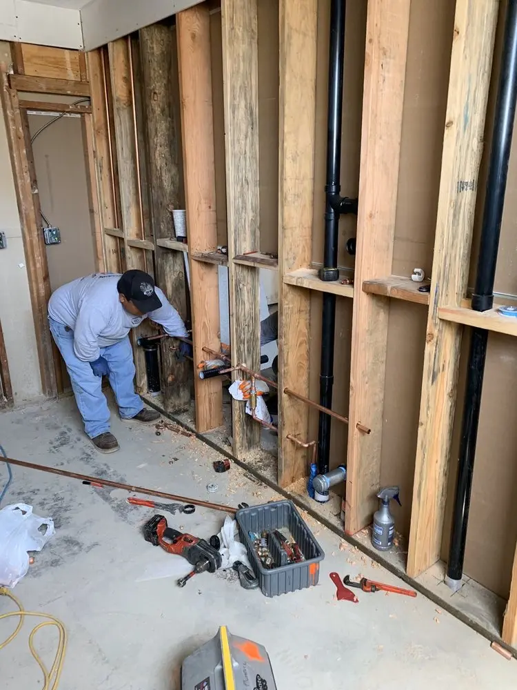 Commercial rough-in plumbing for Commercial Plumbing in Harbor Grove